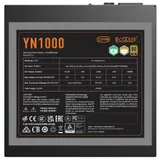 Блок питания ATX 1000W PCCooler YN1000, Gold, 20+4/24+4/20+4+8/24+8+8, 13.5сm, 3x6+2p PCI-E