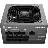 Блоки питания/ Power Supply Raijintek CRATOS 1000, 1000W 80+ Gold (ATX, 3.1, PCIe 5.1, Full-modular, 1x24(20+4)pin, 2x4+4-pin CPU, 4x6+2-pin PCIe, 1x12V(2x6), 8xSATA3, 4xMolex, Active, 120x120mm, 15