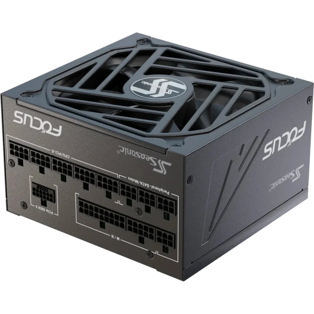 Блок питания Seasonic ATX 850W Focus GX-850 80+ gold (20+4pin) APFC 135mm fan 10xSATA Cab Manag RTL [GX-850 V4 SRP-FGX851-A5A32SF]