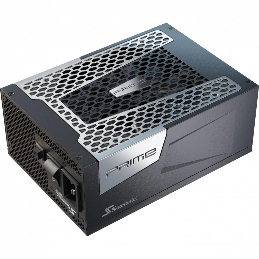 БП ATX 1300W Seasonic Prime TX-1300 ATX 3.0, Titanium,24+8/20+4+8+8/24+8+8+8,13.5cm,6x6+2p+16p PCI-E