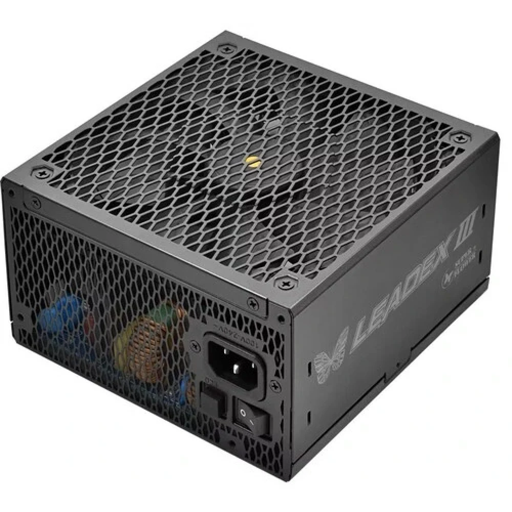 блок питания 1300 Ватт/ Power Supply Super Flower Leadex III Gold, 1300W, ATX 3.1, 140mm, 8xSATA, 4xPCI-E(6+2), 1x12VHPWR(12+4), APFC, 80+ Gold, Full Modular
