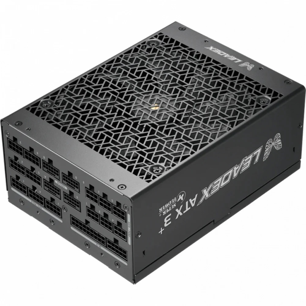 блок питания 2800 Ватт/ Power Supply Super Flower Leadex Titanium ATX 3.1, 2800W, ATX, 140mm, 16xSATA, 6xPCI-E(6+2), 4+4-pin CPU, 4x12V-2x6, APFC, 80+ Titanium, Full Modular