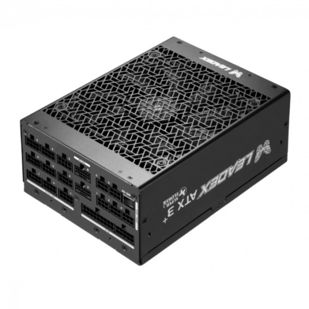 блок питания 1700 Ватт/ Power Supply Super Flower Leadex VII, 1700W, ATX, 140mm, 2x12V-2x6, 16xSATA, 2xCPU 8(4+4), 6xPCI-E(6+2), APFC, 80+ Titanium, Full Modular