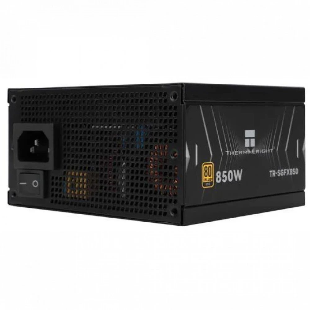 Блок питания 750W/ Power Supply Thermalright, 850W 80+ Gold (SFX, 3.1, PCIe 5.1, Full modular, 1x24(20+4)pin, 1xCPU 8(4+4)pin, 2xPCIe*2 8(6+2)pin, 1x12VHPWR PCIe 5.1 12+4pin 600mm, 3xSATA3, 3xMOLEX4