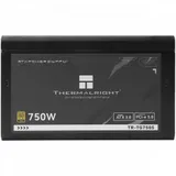 Блок питания ПК/ Power Supply Thermalright, 750W 80+ Gold (ATX, 3.0, PCIe 5.0, Non-modular, 1x24(20+4)pin, 1xCPU 8(4+4)pin, 2xPCIe*2 8(6+2)pin, 5xSATA3, 1x12+4pin (12VHPWR PCIe 5.0 12+4pin 600mm), 3