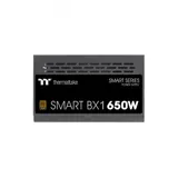 Блок питания, Thermaltake, Smart BX1 D2D 650W, PS-SPD-0650NNFABE-4, 650W, ATX, Bronze, APFC, 20+4 pin, 4+4pin, 6*Sata, 4*Molex, 2*PCI-E 6+2 pin, FDD, Non-modular, Вентилятор 12 см, 150*86*140мм, Чёр