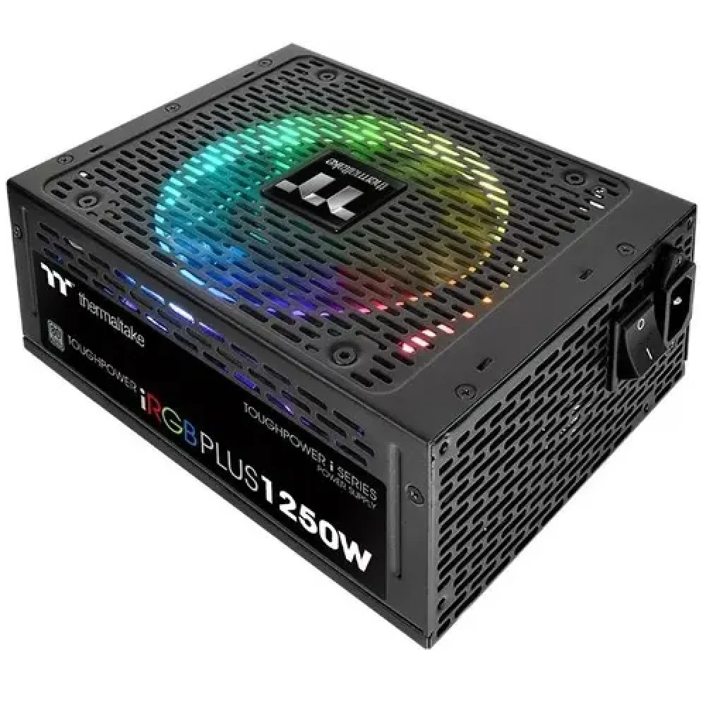Toughpower iRGB PLUS 1250W Titanium PS-TPI-1250F3FDTE-1 /1250W/Fully Modular/Riing Duo/Full Range/Digital/80 Plus Titanium/EU/106% JP CAP/All Flat Cables