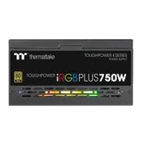 Блок питания, Thermaltake, Toughpower iRGB 750W, PS-TPI-0750F3FDGE-1, 750W, ATX, 80 Plus Gold, APFC, 20+4 pin, 4+4pin CPU, 9*Sata, 4*PCI-E 6+2 pin, Вентилятор 14 см, Кабель питания, Чёрный