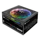 Блок питания Thermaltake ATX 850W Toughpower iRGB Plus 80+ platinum (24+4+4pin) APFC 140mm fan color LED 12xSATA Cab Manag RTL