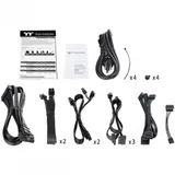 Блок питания, Thermaltake, Toughpower PF1 650W, PS-TPD-0650FNFAPE-1, 650W, ATX, APFC, 80 PLUS Platinum, 24 pin, 2*4+4pin, 9*Sata, 4*Molex, 4*PCI-E 6+2 pin, Вентилятор RGB 12 см, Кабель питания, Чёрн