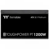 Блок питания, Thermaltake, Toughpower PT 1200W, PS-TPP-1200FNFAPE-1, 1200W, ATX, 20+4 pin, 4*PCI-E 6+2 pin, 1*PCI-E 12+4 pin, 6*SATA, 2*4+4 pin, 150x86x140 мм, черный