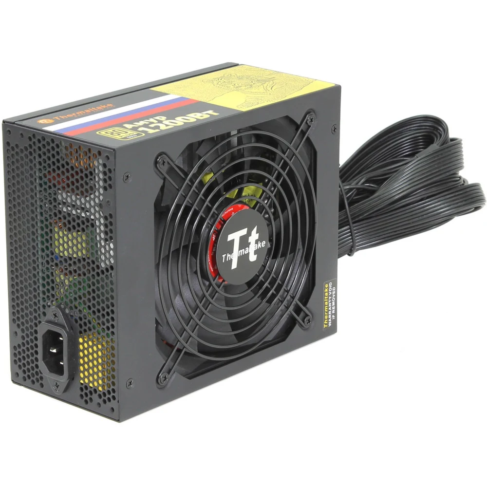 Блок питания Thermaltake Amur 1200W (W0430RE) v2.3,A.PFC,80 Plus Gold,Fan 14 см,Modular,Retail