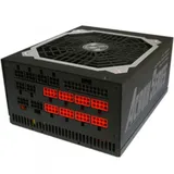 Блок питания, Zalman, ZM1200-ARX, 1200W, ATX, Platinum, APFC, 6*MB24pin, 6*SATA/Molex/FDD6pin, 2*EPS 8pin, 8*PCI-E 8pin, Вентилятор 135мм, Кабель питания, Черный,
