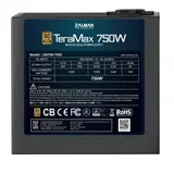 Блок питания Zalman TeraMax 750-TMX (750W), 100-240VAC, 90%, 80+ Gold, aPFC, 120мм, MB(18+10), 2xCPU