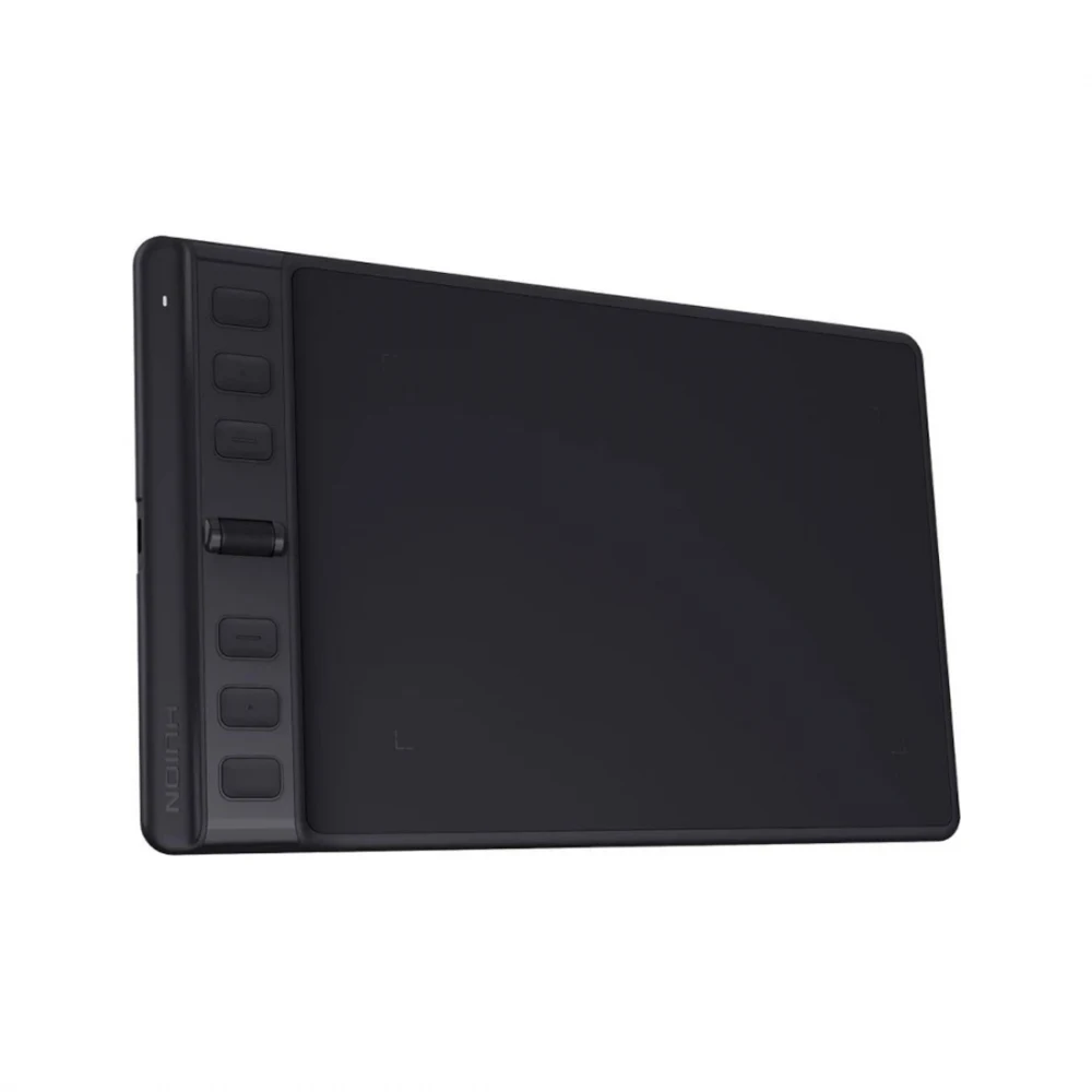 Графический планшет, Huion, H641P-P, Перо: PW110, Технология: Электромагнитный резонанс, Разрешение: 5080 LPI, Нажим: 8192 уровня, Наклон пера: -, Максимальная высота работы пера: 10 мм, Скорость от