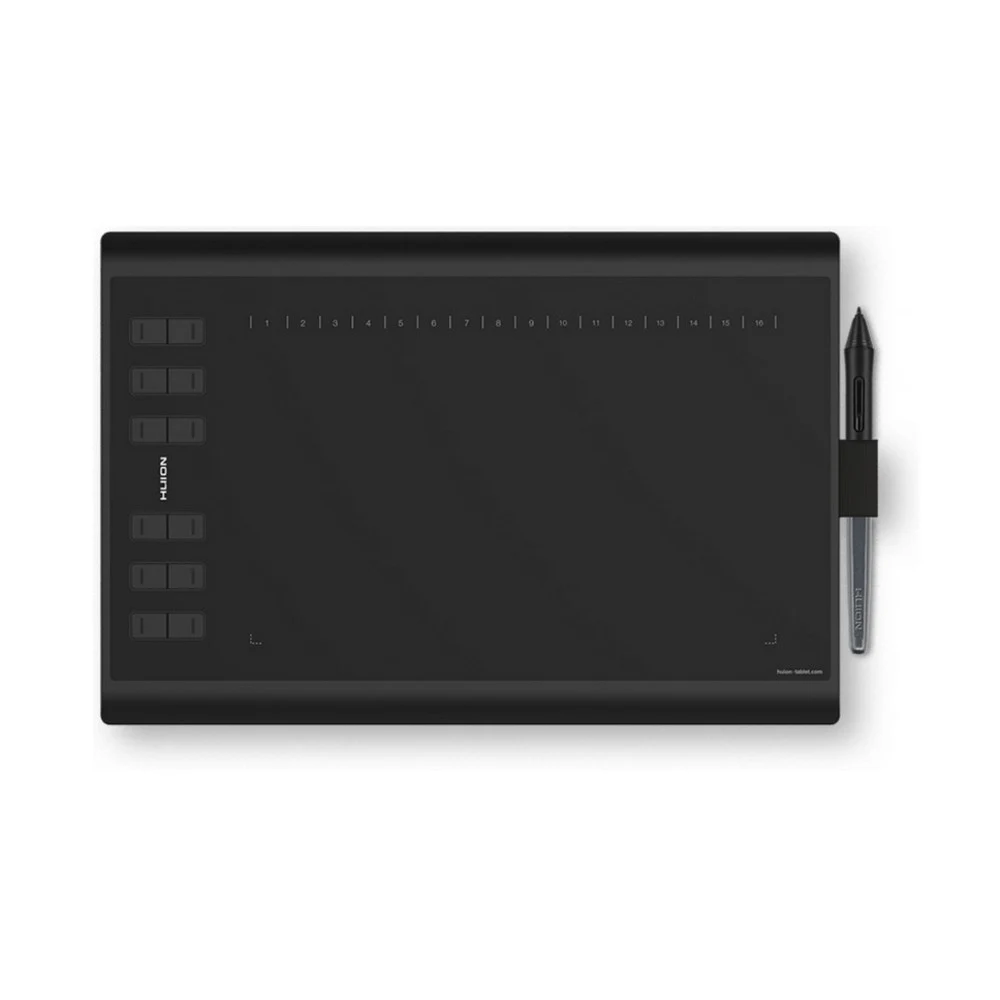 Графический планшет Huion H1060P, 10"x6.25", беcпроводное перо, USB
