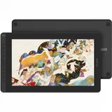 Графический планшет/монитор, Huion, Kamvas 16 (GS1562), 15.6", Разрешение 1920х1080, Яркость 220cd/m2, Матрица IPS, 5080 lpi, Чувствительность к нажатию 8192, Интерфейс USB-C, Рабочая область 344,16