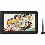 Графический планшет/монитор, Huion, Kamvas 16 (GS1562), 15.6", Разрешение 1920х1080, Яркость 220cd/m2, Матрица IPS, 5080 lpi, Чувствительность к нажатию 8192, Интерфейс USB-C, Рабочая область 344,16