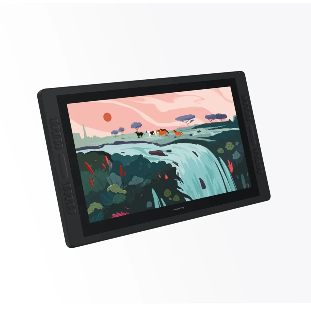 Графический планшет-монитор Huion Kamvas Pro 24 USB Type-C черный