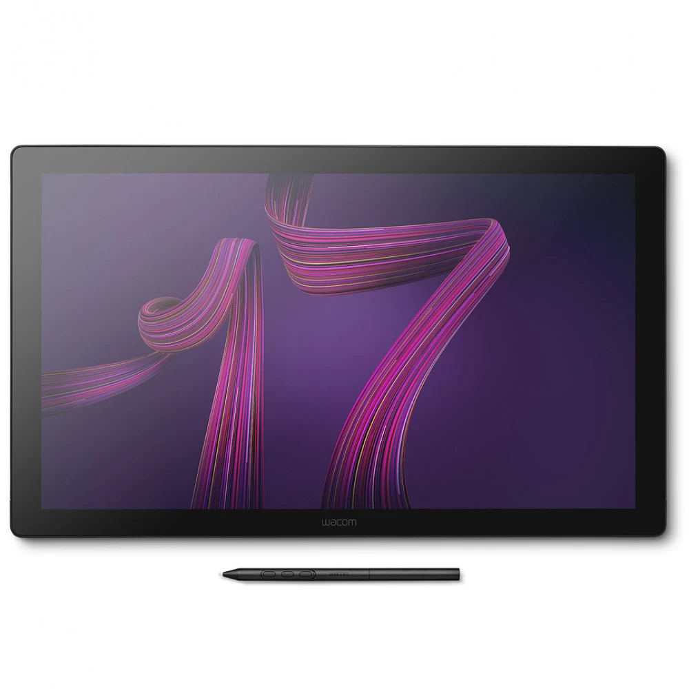 Графический планшет, Wacom, Cintiq Pro 17 (DTH172K0B), Разрешение 3840 x 2160 (4K UHD), Чувствительность к нажатию 8192, Интерфейс USB-С и HDMI, Размер 410*266*22 мм, Чёрный