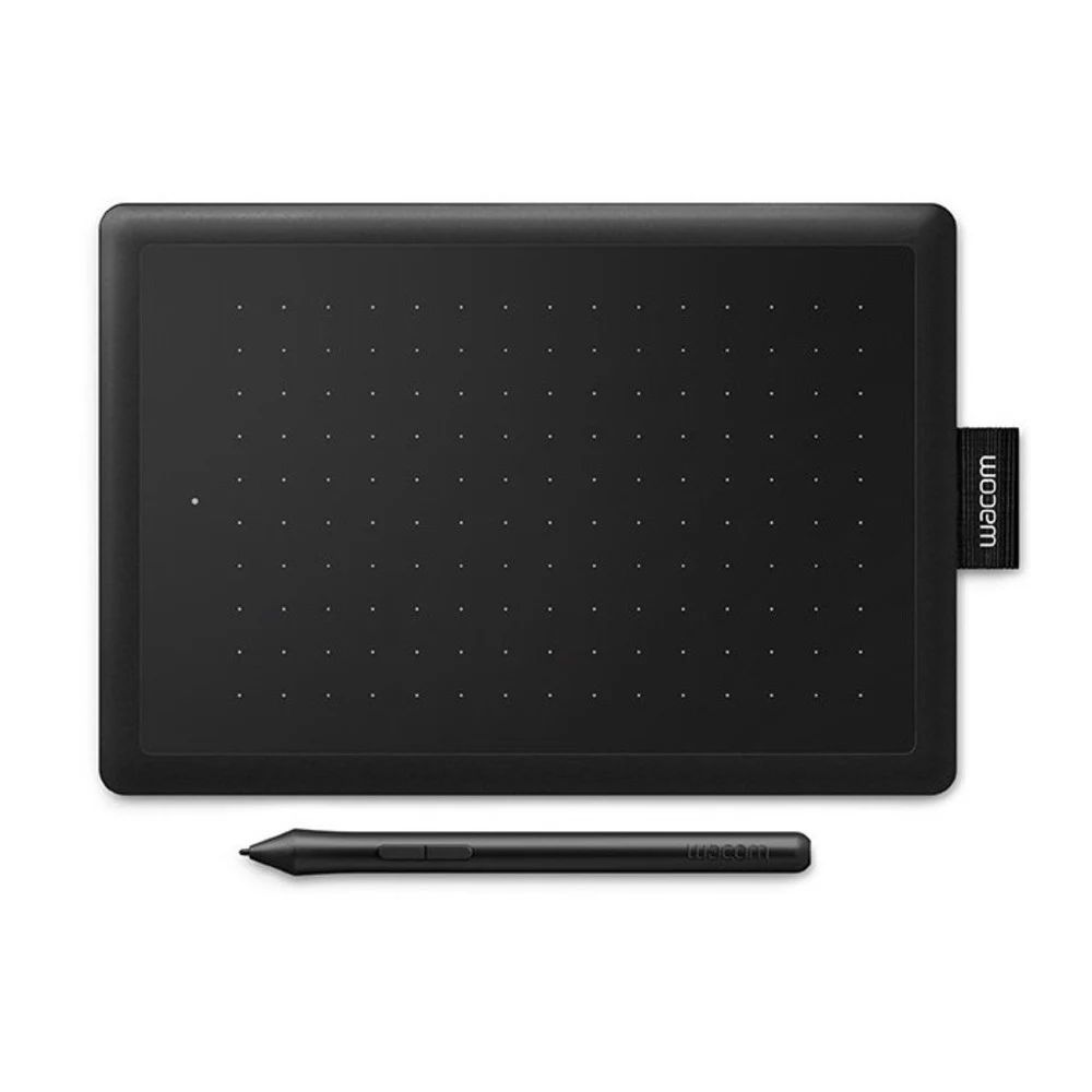 Графический планшет, Wacom, One Medium (CTL-672-S), Разрешение 2540 lpi, Чувствительность к нажатию 2048, Интерфейс USB, Размер 277*189*8,7 мм, Чёрный
