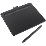 Графический планшет, Wacom, Intuos Medium Bluetooth (CTL-6100WLK-N), Разрешение 2540 lpi, Чувствительность к нажатию 4096, 4 программируемые клавиши, 2 клавиши на пере, Размер планшета 264*200*8,8 м