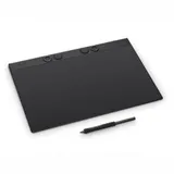 Графический планшет, Wacom, Intuos Pro pen tablet large (PTK870K0B), Разрешение 5080 lpi, Чувствительность к нажатию 8192, 6 программируемых клавиш, Размер 377 x 253 x 4-7 мм, Чёрный