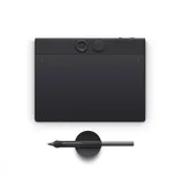 Графический планшет, Wacom, Intuos Pro pen tablet medium (PTK670K0B), Разрешение 5080 lpi, Чувствительность к нажатию 8192, 6 программируемых клавиш, Размер 291 x 206 x 4-7 мм, Чёрный