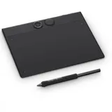 Графический планшет, Wacom, Intuos Pro pen tablet small (PTK470K0B), Разрешение 5080 lpi, Чувствительность к нажатию 8192, 6 программируемых клавиш, Размер 215 x 163 x 4-7 мм, Чёрный