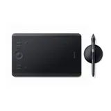 Графический планшет, Wacom, Intuos Pro Small EN/RU (PTH-460K0B), Разрешение 5080 lpi, Чувствительность к нажатию 2048, 6 программируемых клавиш, Размер 320,1x207,8x11,5 мм, Чёрный