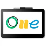 Графический планшет, Wacom, One 13 Touch pen display (DTH134W0B), Разрешение 1920 x 1080, Чувствительность к нажатию 4096, Интерфейс USB-С, Размер 310*200*8,5 мм, Чёрный