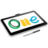 Графический планшет, Wacom, One 13 Touch pen display (DTH134W0B), Разрешение 1920 x 1080, Чувствительность к нажатию 4096, Интерфейс USB-С, Размер 310*200*8,5 мм, Чёрный