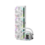 Кулер с водяным охлаждением, 1STPLAYER, X-360-BK, intel 1151/1200/1700/1851 и amd AM4/AM5, TDP 300W Вт, 3, 600–2000 об/мин, 56,8, 33,12, Черный