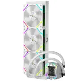 Кулер с водяным охлаждением, 1STPLAYER, X-360 White, X-360-WH, intel 1151/1200/1700/1851 и amd AM4/AM5, TDP 300W Вт, 3, 600–2000 об/мин, 56,8, 33,12, Белый