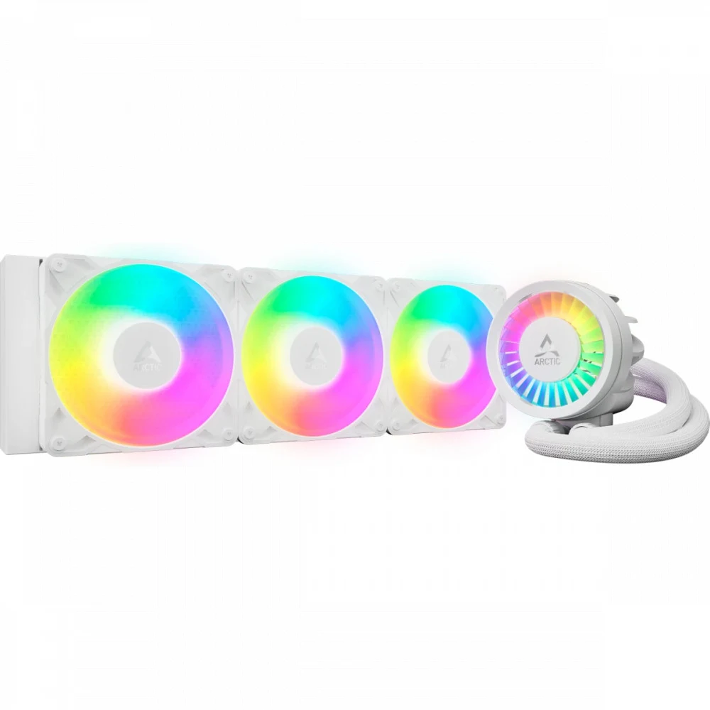 Жидкостная система охлаждения Arctic Cooling Liquid Freezer III Pro 360 ARGB White Multi Compatible All-In-One CPU Water Cooler (ACFRE00188A)