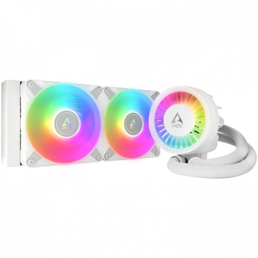 Жидкостная система охлаждения Arctic Cooling Arctic Liquid Freezer III-240 A-RGB White Multi Compatible All-In-One CPU Water Cooler (ACFRE00150A)