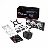 СЖО ASUS ROG Ryuo IV SLC 360 ARGB, movable curved 6.67-inch AMOLED display, 3xARGB FAN, AM5, 1700, 1851, Black, Retail