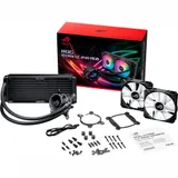 СВО ASUS ROG Strix LC 360 RGB, S115X/1366/2011/2066/AM4/TR4, 3x12cm,3+4pin,Al+Cu,800-2500rpm,37dB