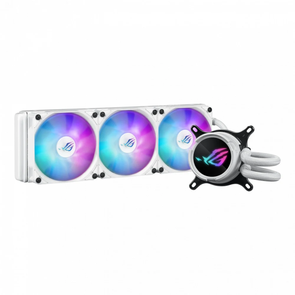 Жидкостная система охлаждения ASUS ROG STRIX LC III 360 ARGB LCD WHT