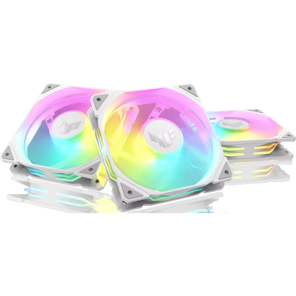 Вентилятор для корпуса ASUS TUF GAMING TR120 FAN ARGB REVERSE WHITE 3IN1 120x120x28 TR120-1R/WT/REV/