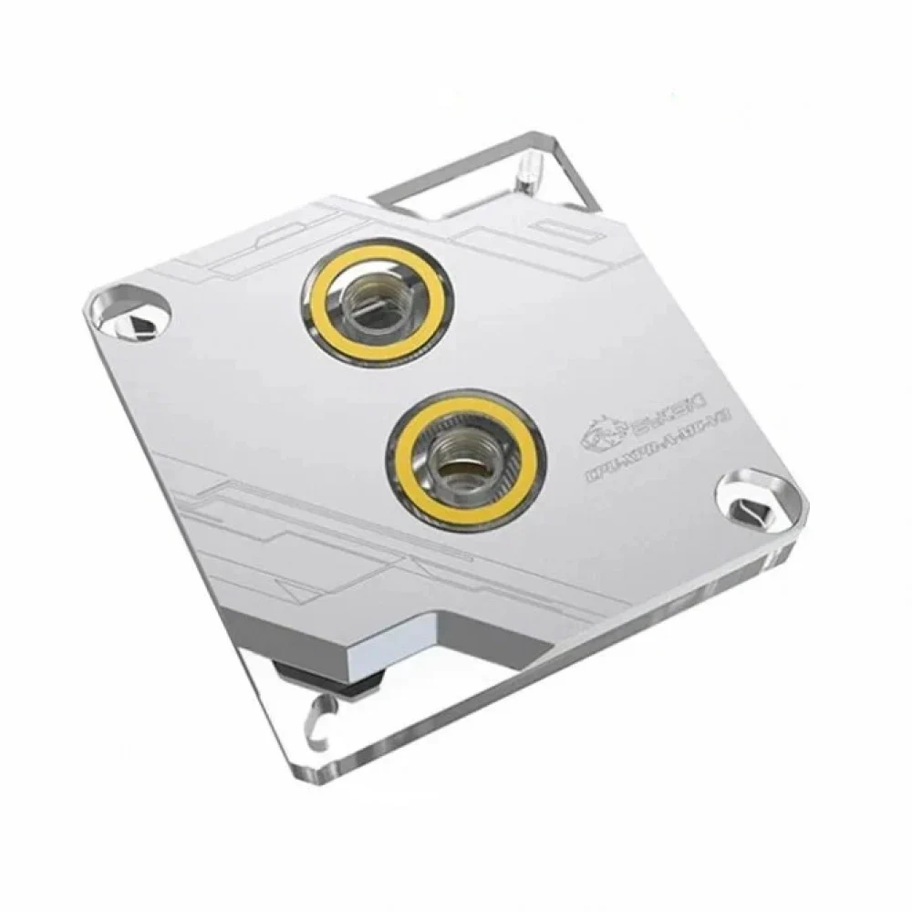 Водоблок для CPU Bykski CPU-XPR-A-MC-V3 &lt Intel 115xx, 20xx, 5V RBW, Silver&gt