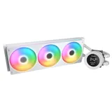 Кулер с водяным охлаждением, Cougar, Poseidon Vistek ARGB 360 WH, Intel 1851/1700/1200/115х и AMD AM5/AM4, 3*120мм Unity ARGB, 700-2500 RPM±10%, 78,2CFM, 38 dB(A), Белый