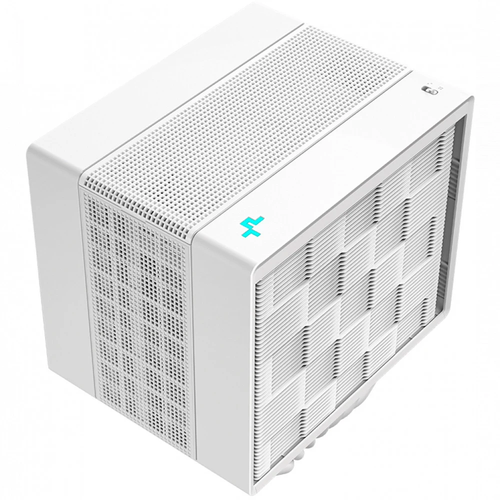 Кулер для процессора, Deepcool, ASSASSIN 4S WH R-ASN4S-WHGPMN-G, Intel 20хх/1851/1700/1200/15хх и AMD AM5/AM4, 250W, 1*140мм, 500- 1450±10% об/м, 29,3 дБА, 4pin, Габариты 116х147х164мм, Белый