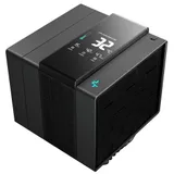 Кулер для процессора, Deepcool, ASSASSIN IV VC VISION R-ASN4-BKNVMD-G, Intel 20хх/1700/1200/15хх и AMD AM5/AM4, 300W, 1*140мм/1*120мм, 500- 1450±10% об/м, 48.55 CFM / 46.75 CFM, 29,3 дБА, 4pin, Габа