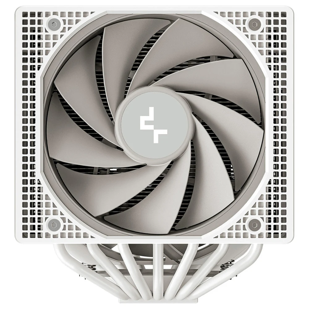 Кулер для процессора, Deepcool, ASSASSIN IV WH R-ASN4-WHNNMT-G, Intel 20хх/1851/1700/1200/15хх и AMD AM5/AM4, 280W, 1*140мм/1*120мм, 500-1350±10% об/м, 79,1 CFM, 29,3 дБА, 4pin, Габариты 144х147х164