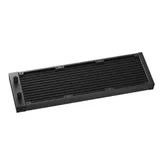 Кулер с водяным охлаждением, Deepcool, LE360 PRO R-LE360PRO-BKAMMC-G-1, Intel 1851/1700/1200/115х и AMD AM5/AM4/, TDP 300W, 3*120мм FL12 SE ARGB, 400-2400 RPM±10%, 66.23CFM, 37.7 dB(A), Черный