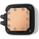 Кулер с водяным охлаждением, Deepcool, LE360 WH V2 R-LE360-WHAMMN-G-2, Intel 1851/1700/1200/115х и AMD AM5/AM4/, TDP 300W, 3*120мм ARGB, 500-2100 RPM±10%, 75.89CFM, 31,6 dB(A), Белый