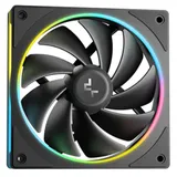 Кулер с водяным охлаждением, Deepcool, LM240, Intel 1851/1700/1200/115х и AMD AM5/AM4/, TDP 280W, 2*120мм FD12 ARGB, 600-2400 RPM±10%, 72,04CFM, 38,71 dB(A), Чёрный