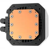 Кулер с водяным охлаждением, Deepcool, LM240 WH, Intel 1851/1700/1200/115х и AMD AM5/AM4/, TDP 280W, 2*120мм FD12 ARGB, 600-2400 RPM±10%, 72,04CFM, 38,71 dB(A), Белый