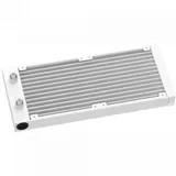 Кулер с водяным охлаждением, Deepcool, LM240 WH, Intel 1851/1700/1200/115х и AMD AM5/AM4/, TDP 280W, 2*120мм FD12 ARGB, 600-2400 RPM±10%, 72,04CFM, 38,71 dB(A), Белый
